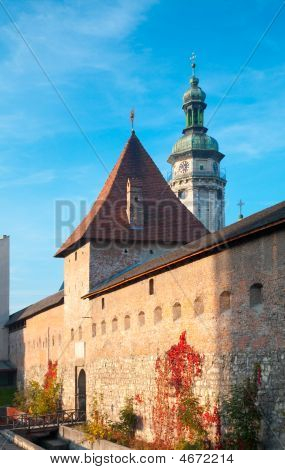 Lviv stad scène