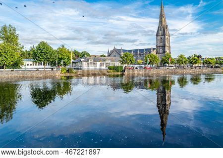 The Skyline Of Ballina Town, County Mayo, Ireland