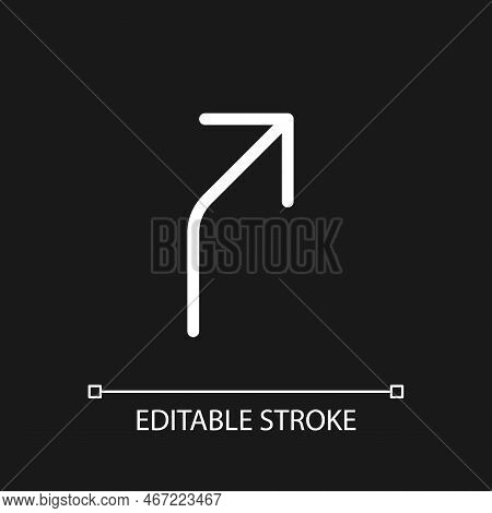 Road Curves Right Vector & Photo (Free Trial) | Bigstock