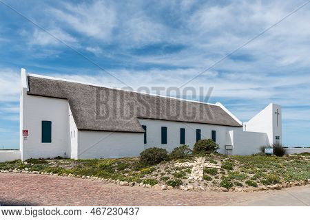 Struisbaai, South Africa - Sep 21, 2022: The Suidpunt Christian Community Church In Struisbaai In Th