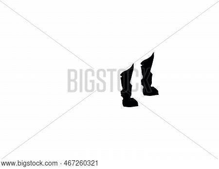 Boots Icon. Simple Style Boots Shop Big Sale Poster Background Symbol. Boots Brand Logo Design Eleme