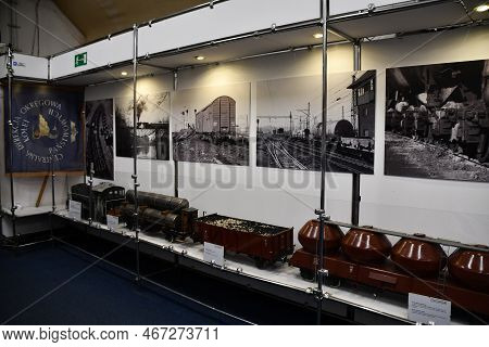 Warsaw, Poland - Jul 11: Stacja Station Railway Museum In Warsaw, Poland, As Seen On July 11, 2022. 