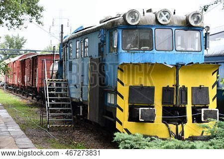 Warsaw, Poland - Jul 11: Stacja Station Railway Museum In Warsaw, Poland, As Seen On July 11, 2022. 