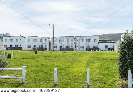 Lagulhas, South Africa - Sep 21, 2022: The Caravan Park In Lagulhas In The Western Cape Province