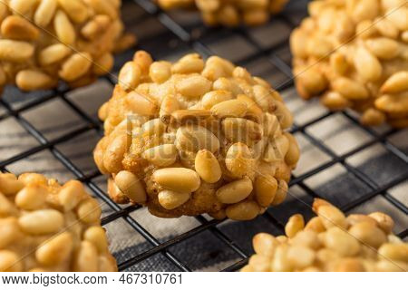 Homemade Italian Pignoli Christmas Cookies