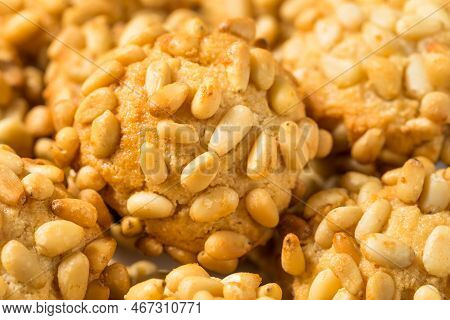 Homemade Italian Pignoli Christmas Cookies