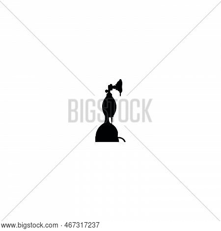 Mechanical Ventilator Icon. Simple Style Covid-19 Poster Background Symbol. Mechanical Ventilator Br