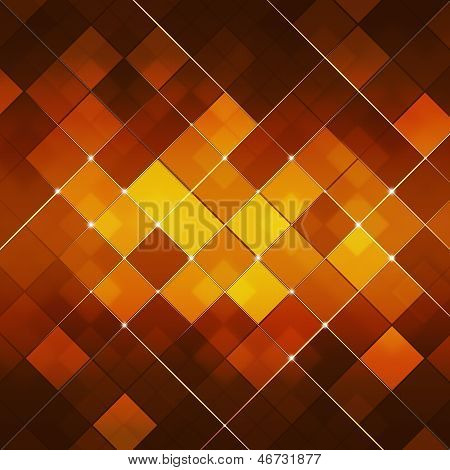 Red Abstract Square Dot Tech Hintergrund