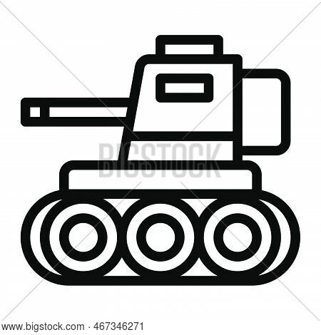 Tank Illustration Vector And Logo Icon Army Weapon Icon Perfect. Icon Sign From Modern Collection Fo