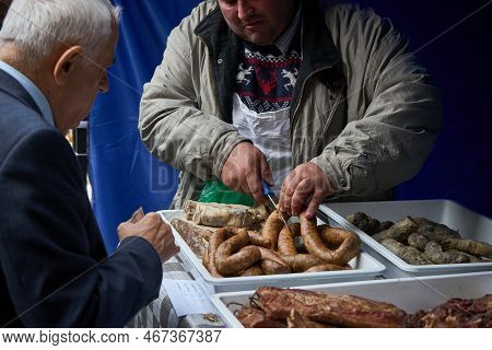 Bucharest, Romania - December 16, 2022: Romanian Minister Of Agriculture And Rural Development Petre