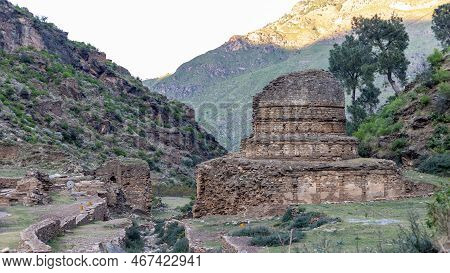 The Picture Of A Tokar Dara Main Large Stupa