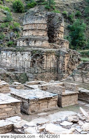 This Historical Site Of The Tokar Dara Archaeology Site In The Najigram Valley