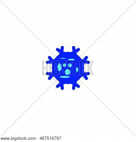 Corona Virus Icon. Simple Style Corona Virus Poster Background Symbol. Brand Logo Design Element. Co