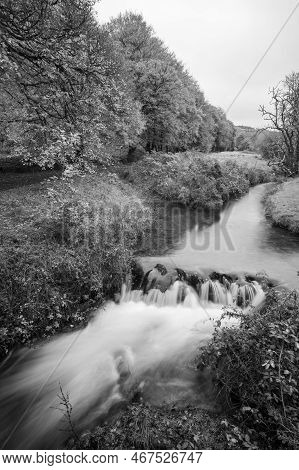 Robbers Bridge In Exmoor National Park