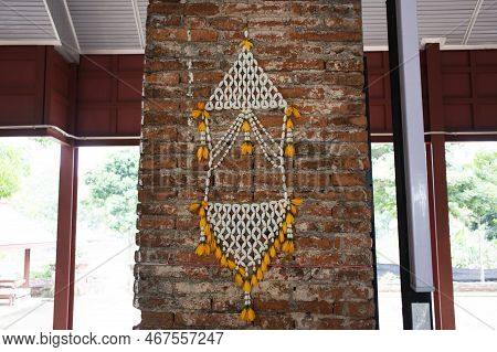 Phuang Malai Mobile Or Traditional Thai Style Hanging Flowers Garland Handmade Made From Plastic Jas