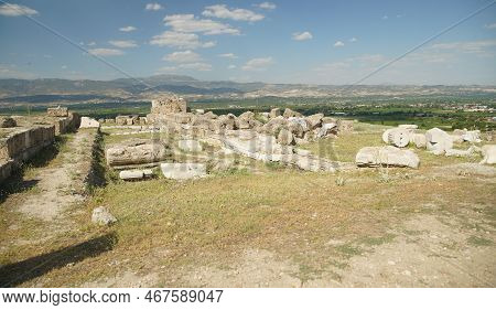 Laodicea On The Lycus Ancient City In Denizli City, Turkiye