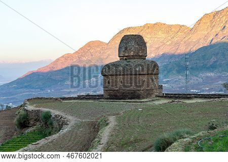 A Buddhist Monastery, At Balokaley In Kandak Valley, Barikot Swat, Pakistan