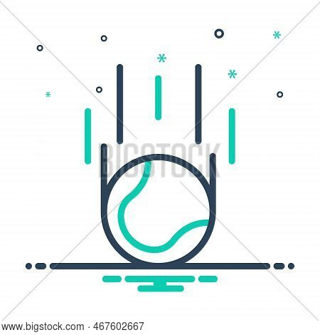 Mix Icon For Gravity Attraction Pressure Force Down Falling Gravity Physics Gravitation