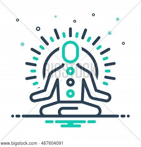 Mix Icon For Existed Survived Subsisted Repose Presence Alive Existence Reality