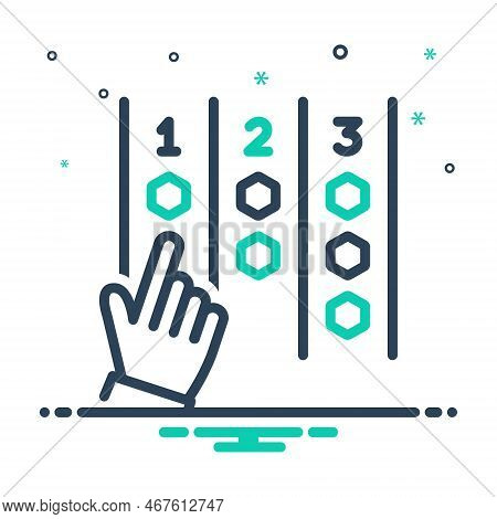 Mix Icon For Count Number Counting Calculation Add-up Calculate Total Add-together