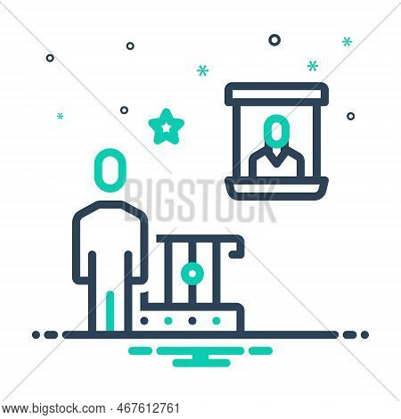 Mix Icon For Appears Standing Star Photo Frame Faceless Appearance Mirror Same Take-a-from