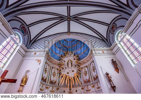 Chapel Of The Holy Spirit In Rue Village, Somme, France