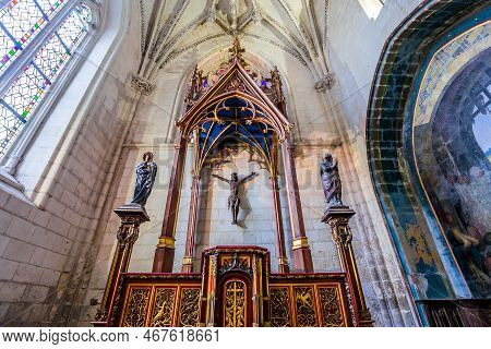Chapel Of The Holy Spirit In Rue Village, Somme, France