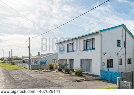 Struisbaai, South Africa - Sep 21, 2022: Street Scene, With Self-catering Accommodation, In Struisba