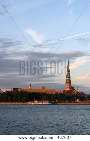 Old Riga og Daugava