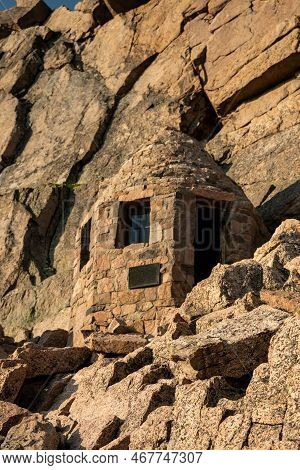 Stone Shelter At The Keyhole On Route To Longs Peak In Rocky Mountain National Park