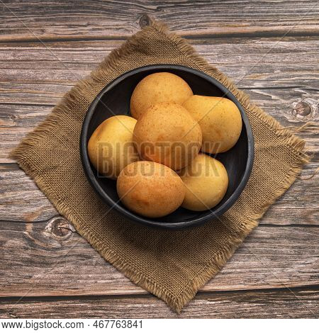 Fresh Baked Almojabanas - Typical Colombian Gastronomy