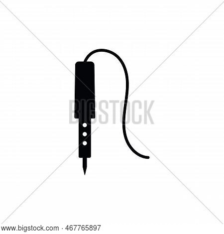Vector Illustration Of Soldering Iron Logo Template