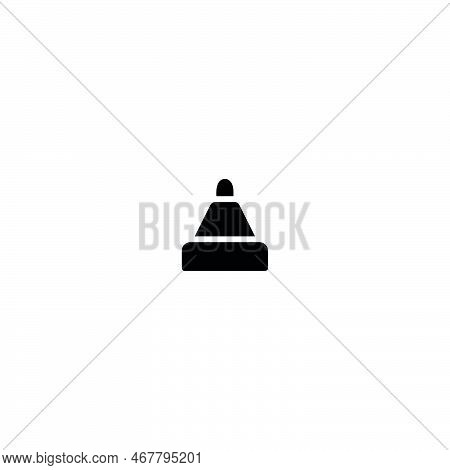Winter Hat Icon. Simple Style Winter Hat Big Sale Poster Background Symbol. Winter Hat Brand Logo De