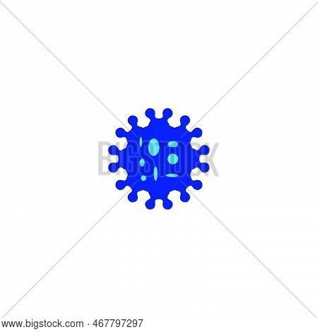 Corona Virus Icon. Simple Style Corona Virus Poster Background Symbol. Brand Logo Design Element. Co