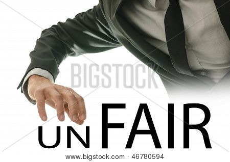 Changing Word Unfair Into Fair