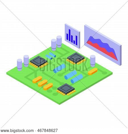 Trend Technologies Icon Isometric Vector. Future Business. Person Hunter