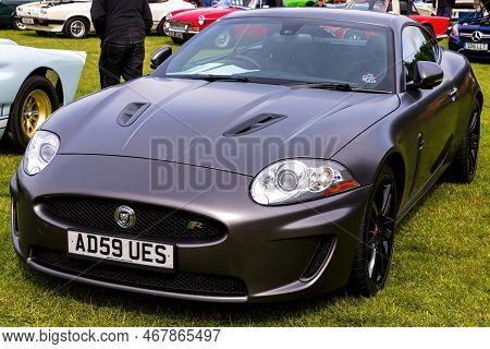 Bath, Uk, June 19, 2022: Jaguar Xkr - 2009 - Ad59 Ues At Bath Festival Of Motoring 2022