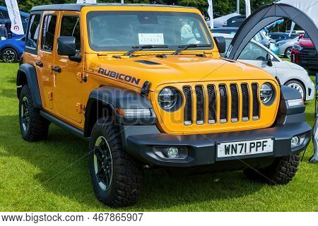Bath, Uk, June 19, 2022: Jeep Wrangler Rubicon - 2021 - Wn71 Ppf At Bath Festival Of Motoring 2022