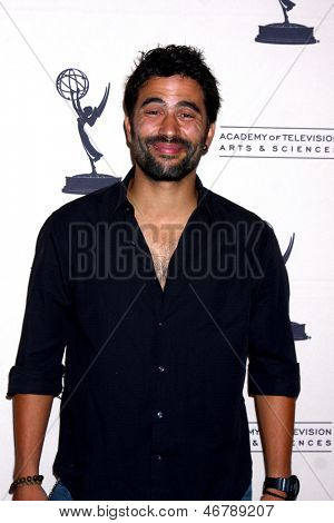 LOS ANGELES - JUN 13: Ignacio Serricchio saapuu Daytime Emmy ehdokkaat vastaanoton esitteli b