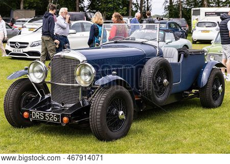 Bath, Uk, June 19, 2022: A 1950 Bentley Tourer, Reg No: Drs 526 At The Bath Festival Of Motoring 202