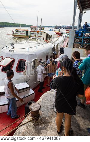 Pulau Ketam, Malaysia - December 26, 2022: Pulau Ketam Literally Translated, Means Crab Island, It I