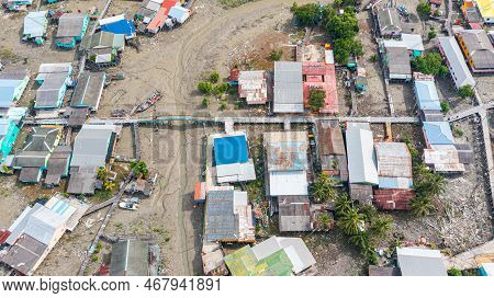 Pulau Ketam, Malaysia - December 26, 2022: Pulau Ketam, Translated, Crab Island, A Small Island Loca