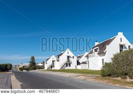 Arniston, South Africa - Sep 22, 2022: A Street Scene, With Luxury Houses, In Arniston In The Wester