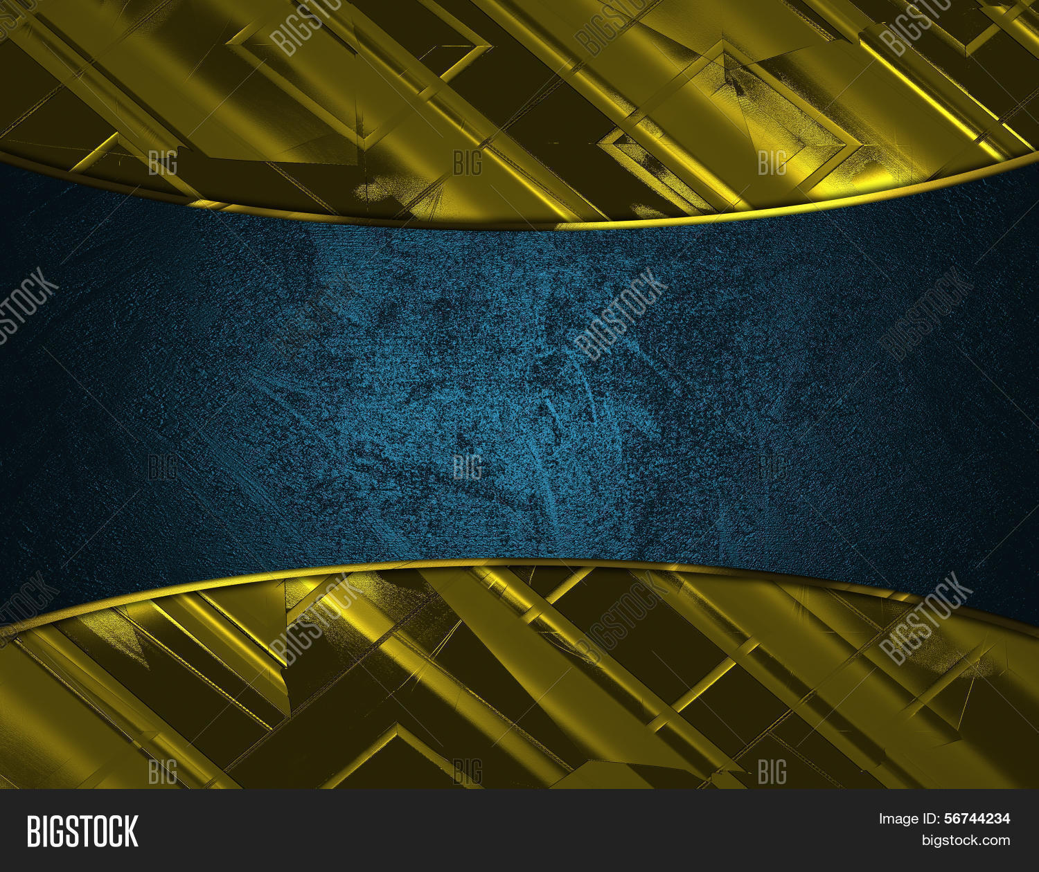 Gold Background Blue Image & Photo (Free Trial) | Bigstock
