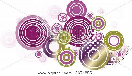 Abstract circles