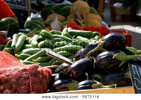 Mercado de vegetal