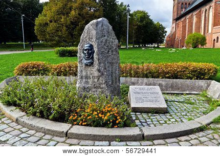 Monument To Julius Rupp. Kaliningrad (koenigsberg Until 1946), Russia