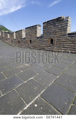 vista della Simatai Grande Muraglia, Pechino, Cina