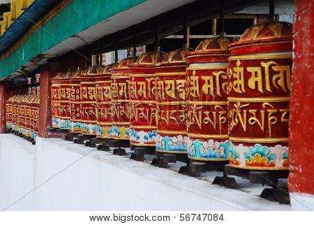 Prayer wheel for meditation