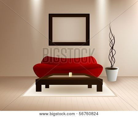 Modern Vector Interior
